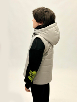 Жилет демисезонный мембрана для мальчика 8-12 лет Милашка Сьюзи