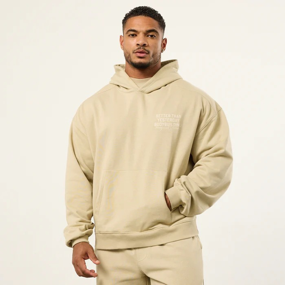 Толстовка VANQUISH Bodybuilding Hoodie Vintage Khaki