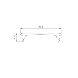Экран SL-COMFORT-2542-2000 BLACK (Arlight, Пластик) 031734