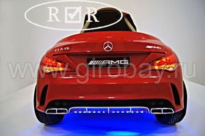 Детский электромобиль River Toys Mercedes-Benz CLA45 красный