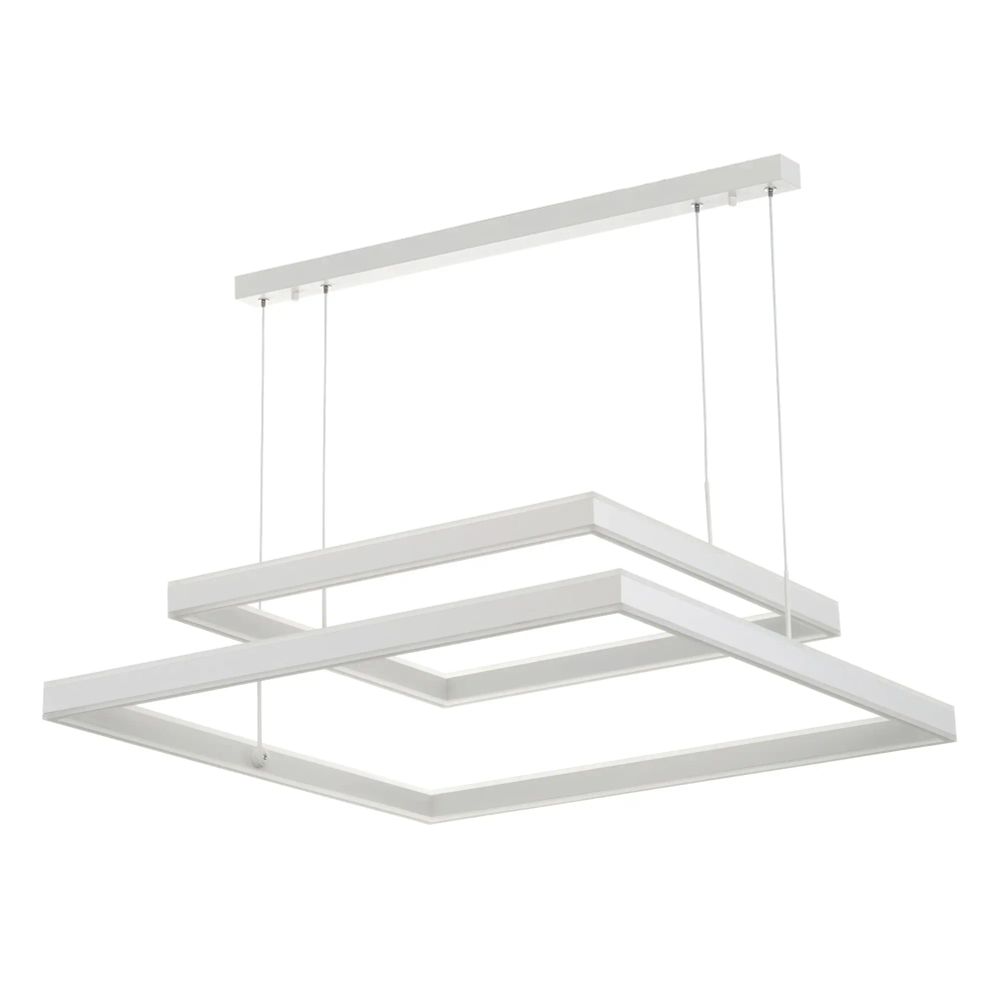 Citilux Дуэт CL719K210 LED Люстра подвесная с пультом Белая