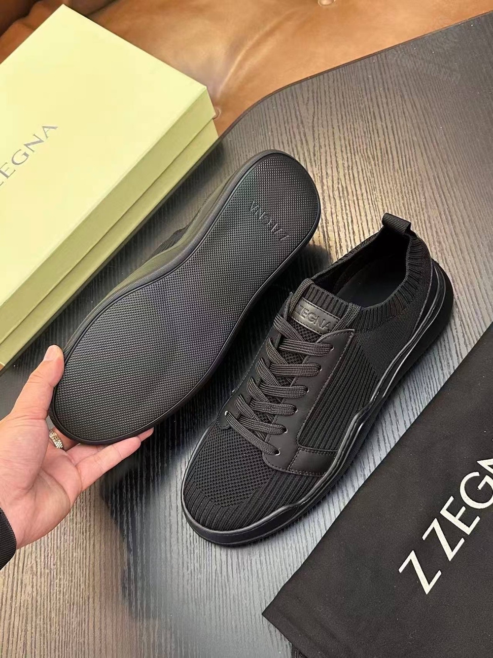 Кеды Zegna
