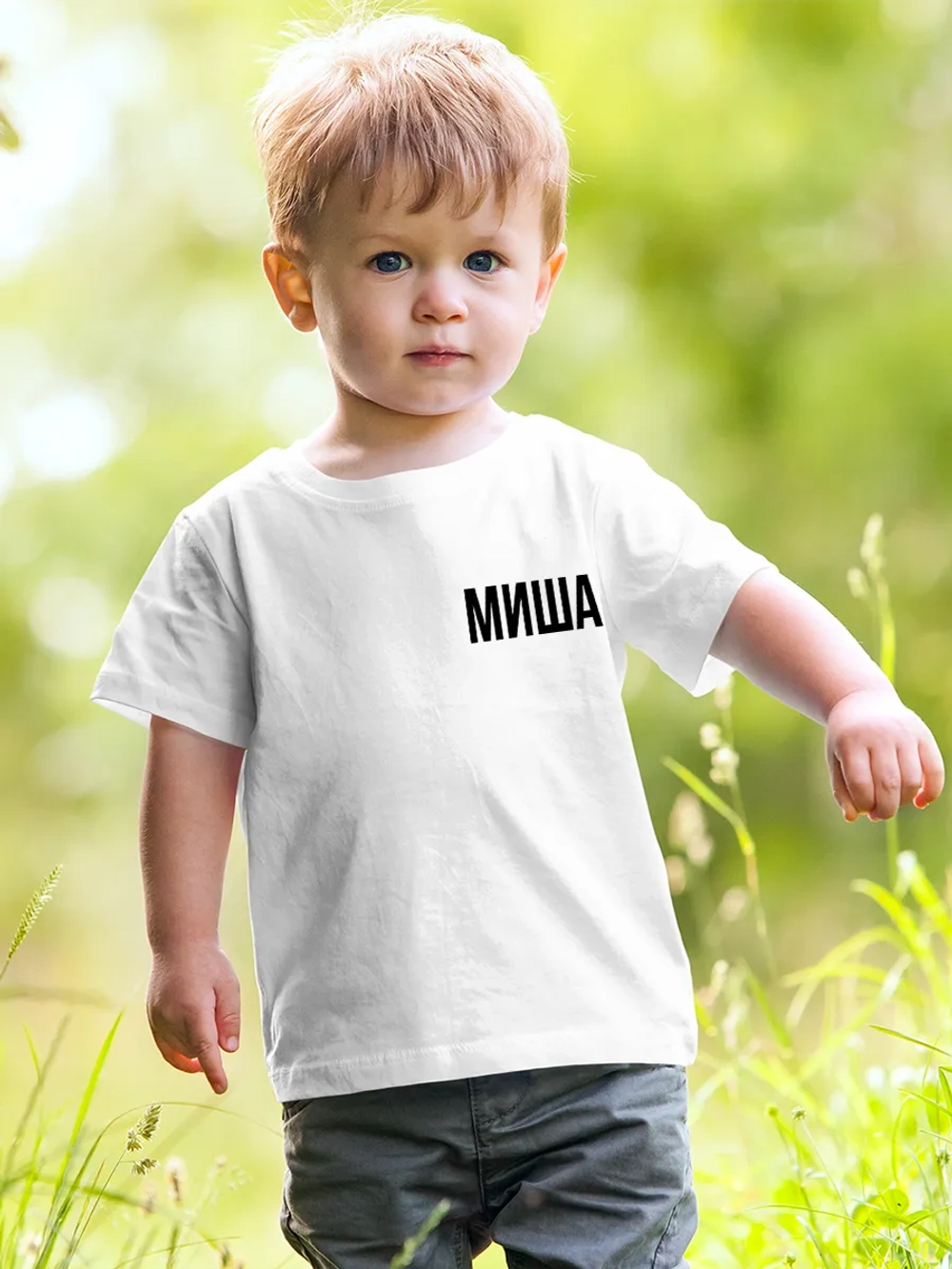 Именная футболка Миша Михаил