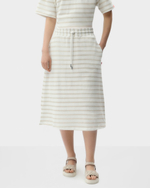 Юбка жен. Frieda Freddies 44074 белая беж полоска