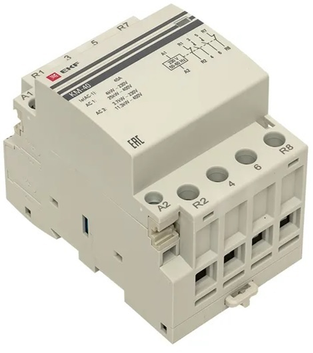 Контактор  EKF km-3-40-22