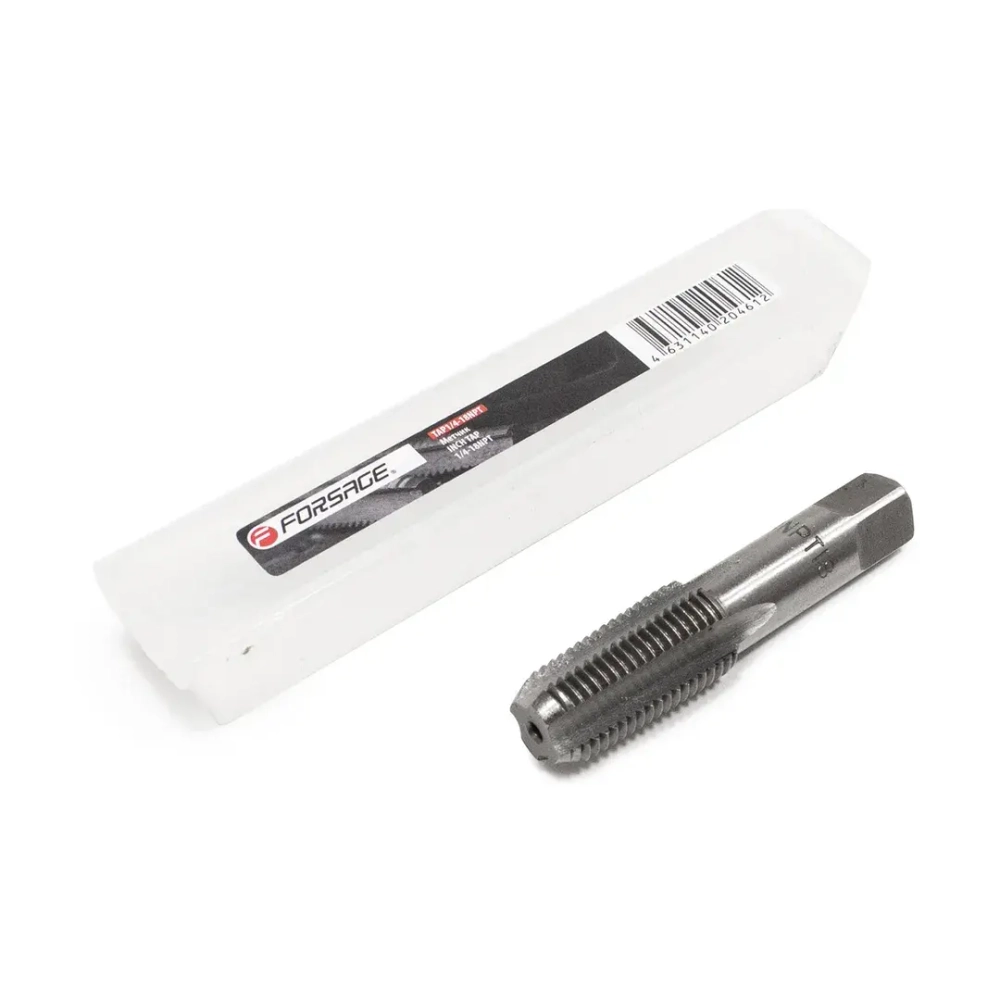 Метчик 1/4-18NPT (дюйм),в пластиковом футляре Forsage F-TAP1/4-18NPT