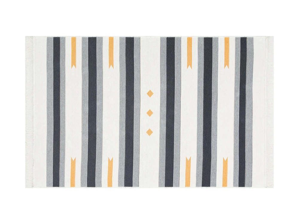 Ковер ARYA 160*230, желтый,темно-серый