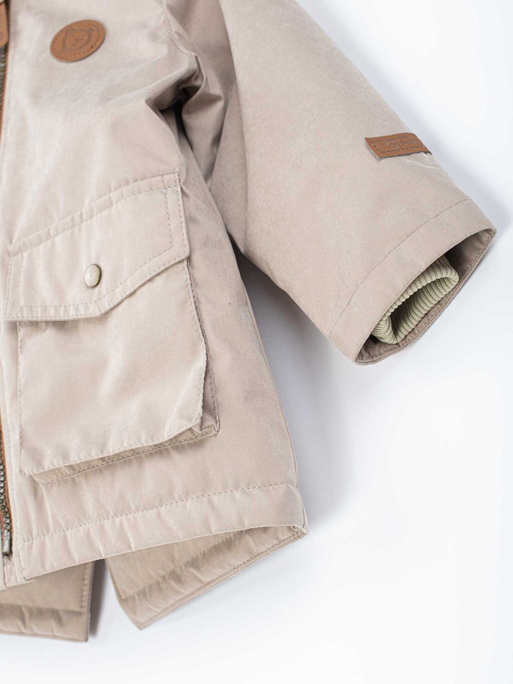 Парка демисезонная "Беж"