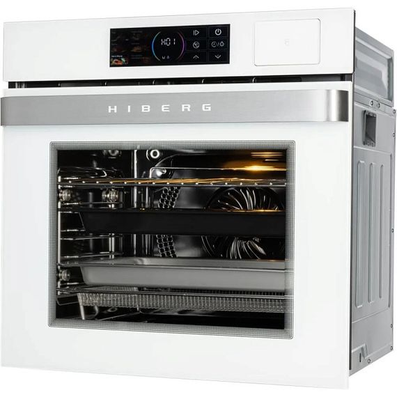 Духовой шкаф HIBERG S-VM 6415 W SMART