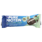 Pure Protein, батончик без глютена, со вкусом шоколадно-мятного печенья, 12 батончиков по 50 г (1,76 унции)