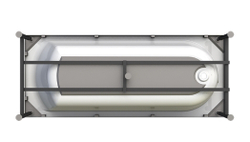 Акриловая ванна Radomir Vanessa (Радомир Ванесса) Аврора 170х70, с каркасом