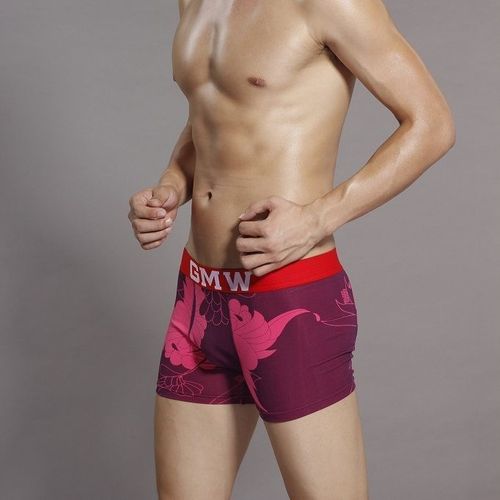 Мужские трусы боксеры GMW Purple Boxer