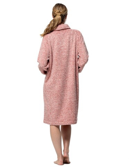 Egatex Халат с пуговицами - Kiss, розовый