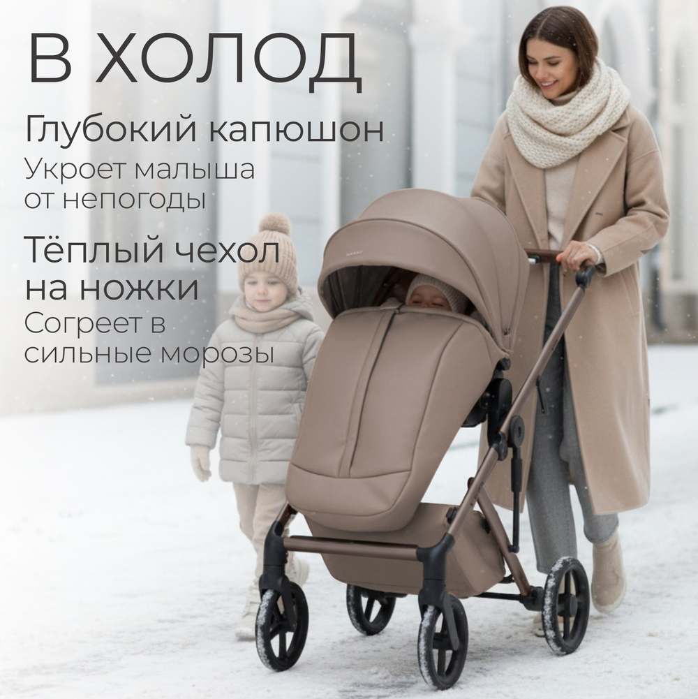 Модульная коляска BubaGO Viena 3в1