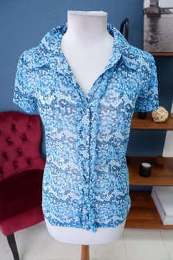 Блуза Street One с принтом 42 размер