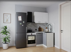 Кухонный гарнитур угловой Элеганция 1000х1000 (38мм)