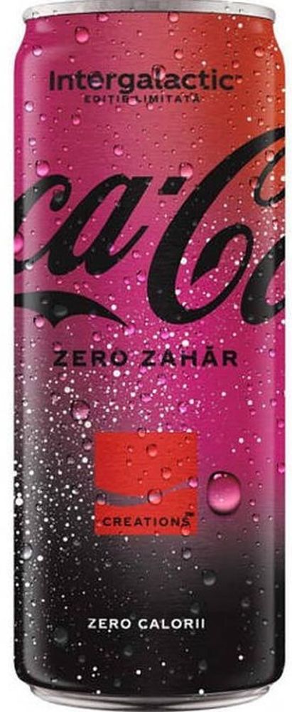 Coca-Cola ZERO INTERGALACTIC 0.25 банка - 12 шт