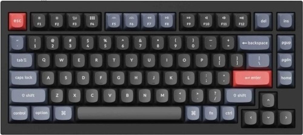 Клавиатура Keychron Q1-M2 Q1M2_Keychron черный