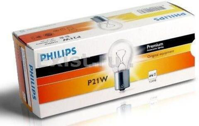 Автолампа 12V P21W Philips
