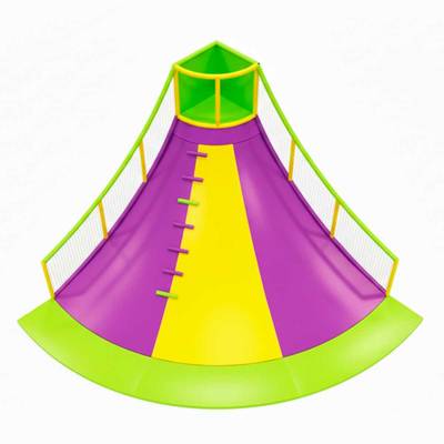 Горка со скалодромом «Лайм-пик» 5,3×5,3×3,8 м