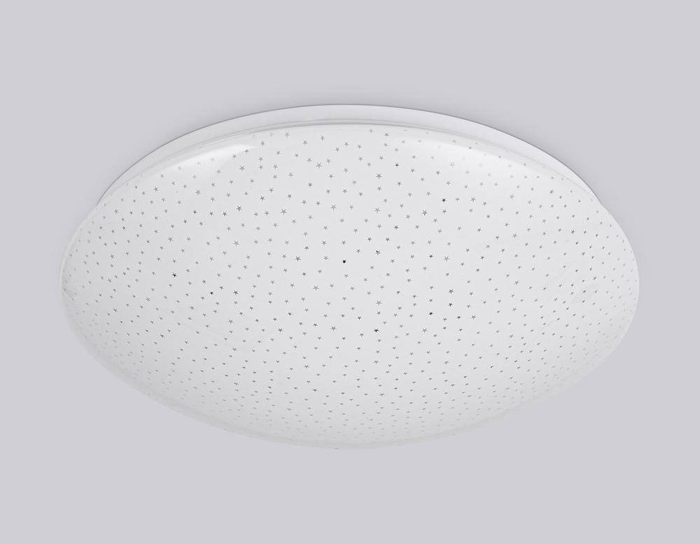 Потолочный светодиодный светильник FZ1078 WH белый 30W 6400K D380*105 (Без ПДУ)