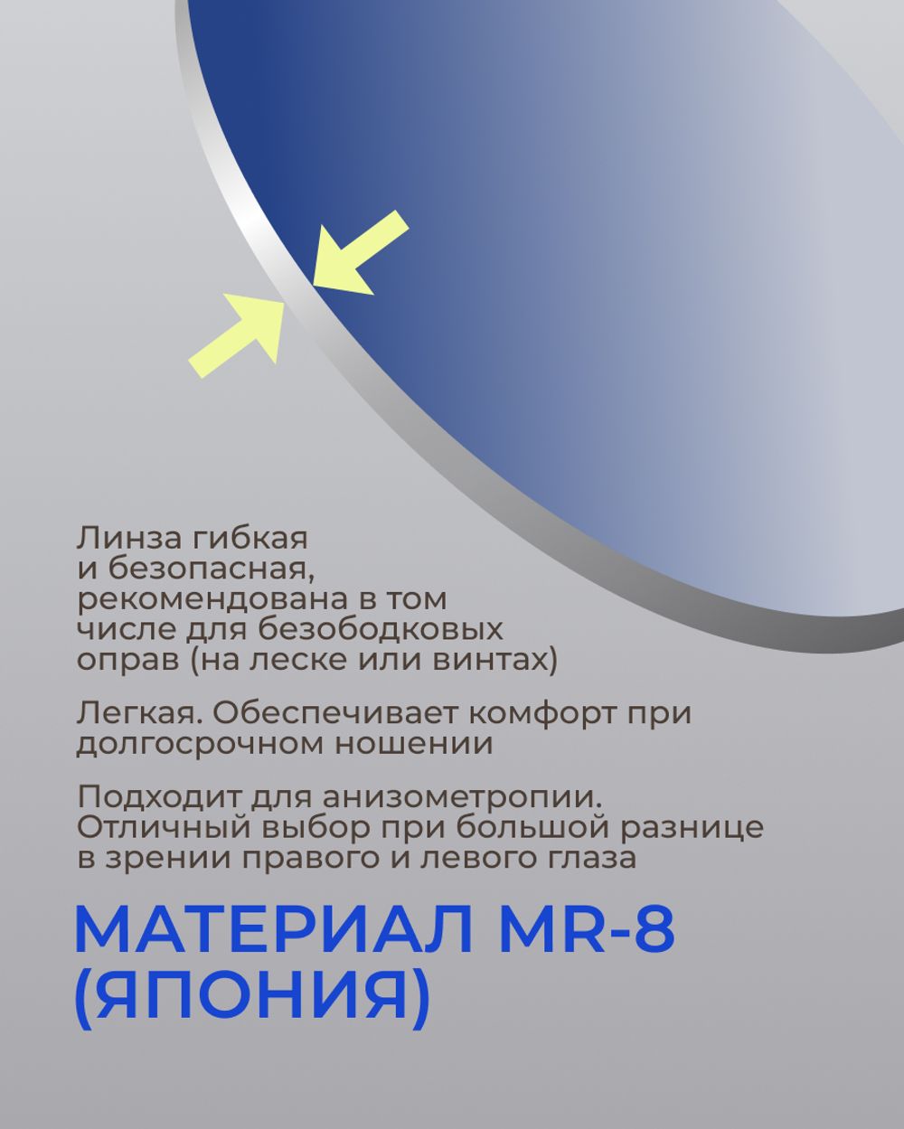 Фотохромная линза асферическая CRYOL SunRayMax COLOR AS 1.6 Blue