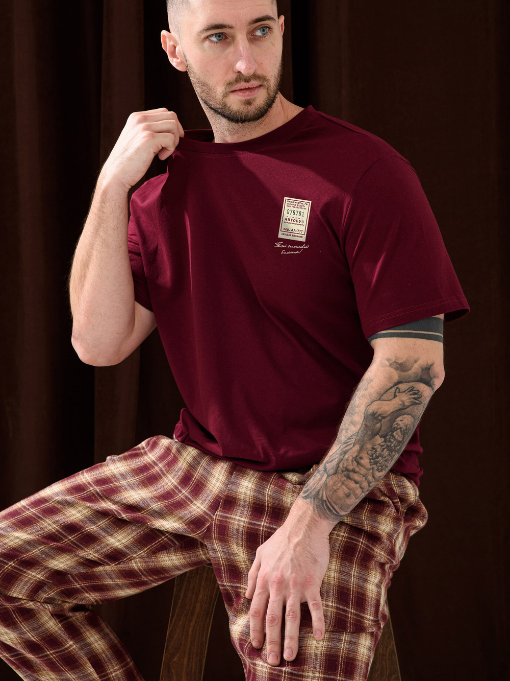 Пижама мужская "Счастливый билет"