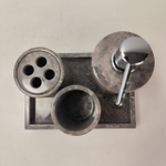 Набор из мрамора 5 предм SEA Set Grey NM-63758 прямоуг 85