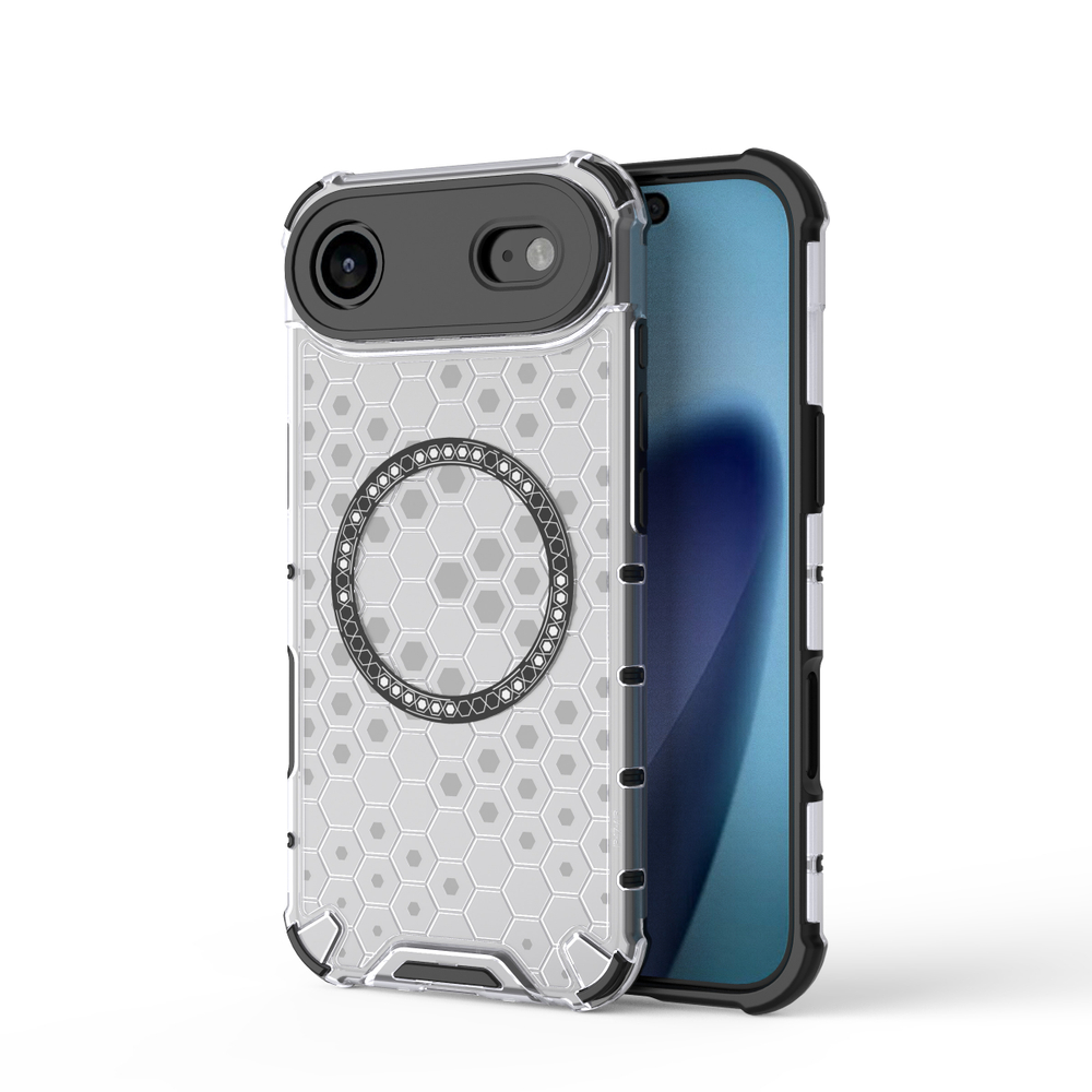 Прозрачный чехол Honeycomb Magnetic Case для iPhone Air