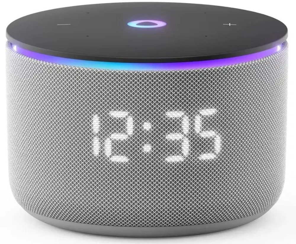 Умная колонка ЯНДЕКС Станция Мини 3 Про, 18Вт, с Алисой, серый Zigbee [yndx-00059gry]