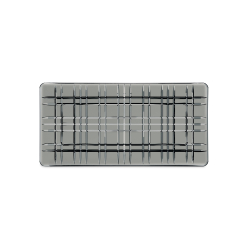 Блюдо прямоугольное 28см Nachtmann Square серое
