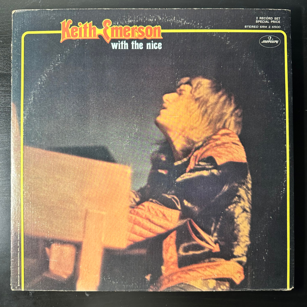 The Nice ‎– Keith Emerson With The Nice 2LP (США 1974г.)
