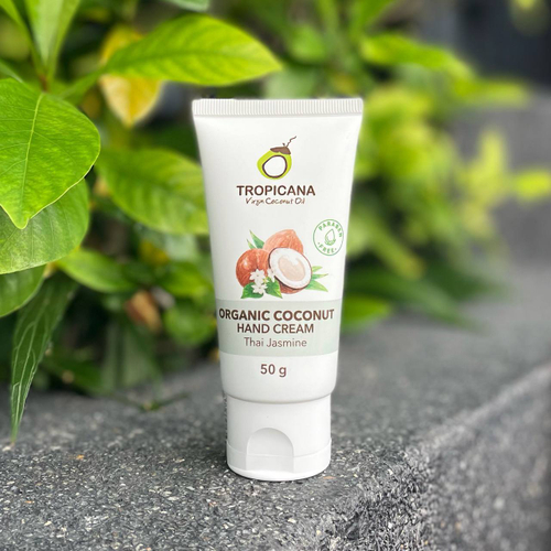 Увлажняющий крем для рук Тайский жасмин Organic Coconut Hand Cream Thai Jasmine Tropicana