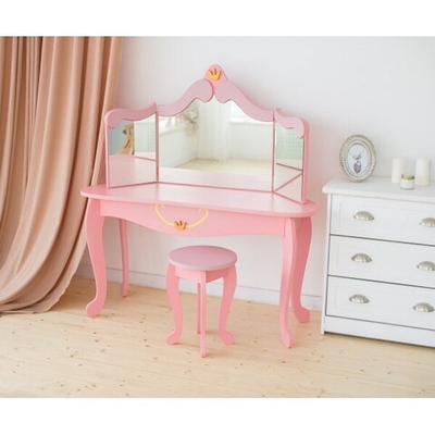 Комод для девочек и табурет Моя принцесса