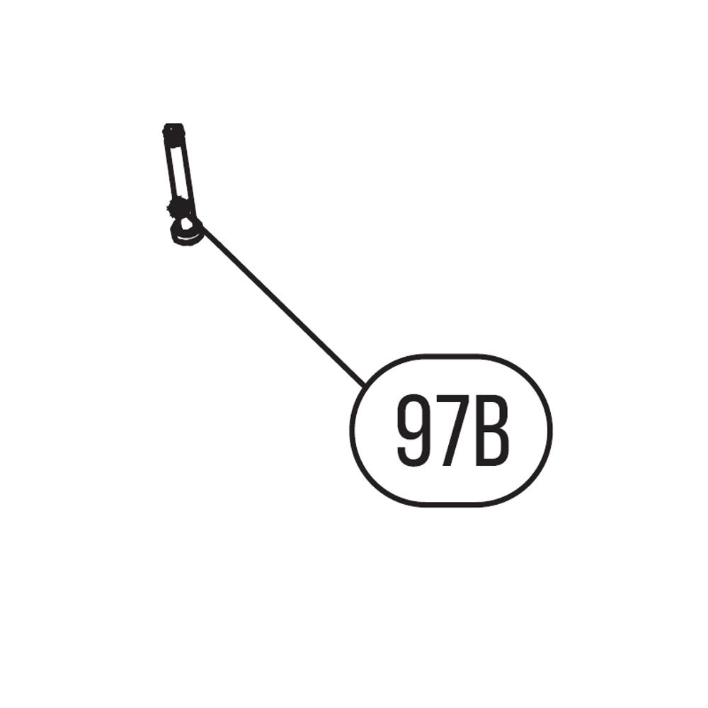 Запчасть №97B для HGSR. Верхний штифт Запчасть №97B для HGSR. Верхний штифт