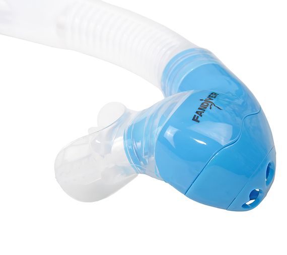 Трубка FanDiver Hyper Dry голубой