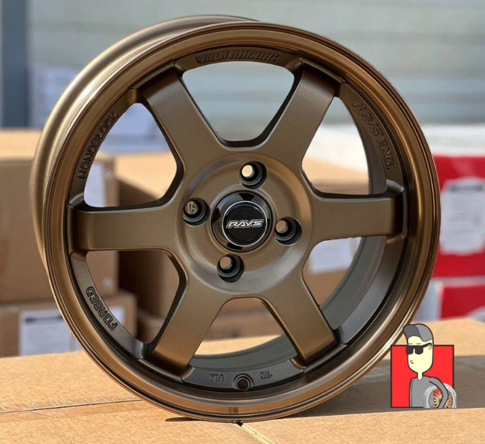 Комплект дисков Rays TE37 15x7 et35 4x114.3