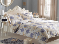 Постельное белье ROSALIE  лиловый  TIVOLYO HOME