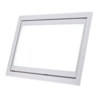 Embedded Electric Flip LED Tricolor Light 200W — встраиваемый поворотный триколор 3000–6000K
