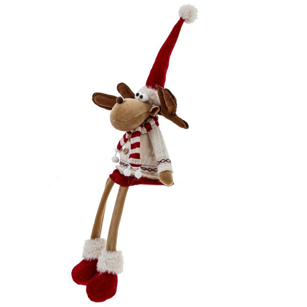 GAEM Игрушка набивная "Олень", L20 W9,5 H42/15 см, 2в.