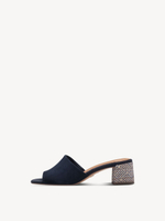 Пантолеты кожаные на каблуке Tamaris