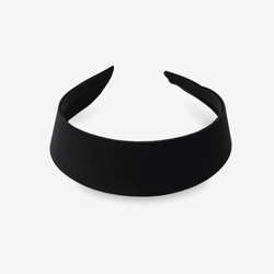 Кокошник S из черного шелка