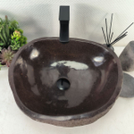 Раковина из речного камня RS-65111 49*40*15 0857