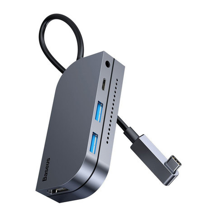 USB Хаб Baseus Bend Angle No.7 Multifunctional Type-C HUB Converter