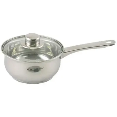 Ковш из нержавеющей стали 1,6л с крышкой «Гретта» Катунь