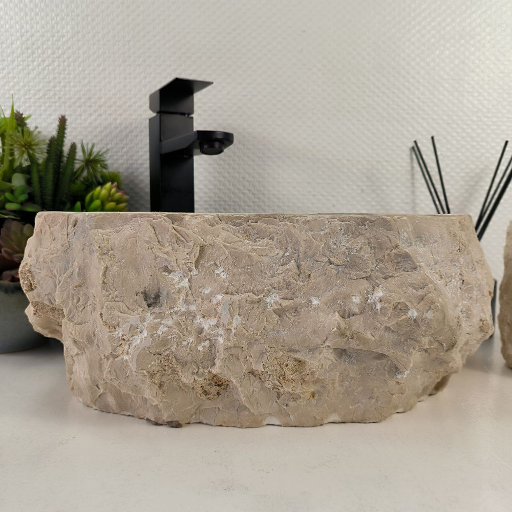 Раковина из мрамора Erozy Cream EM-65570 37*28*16 0868