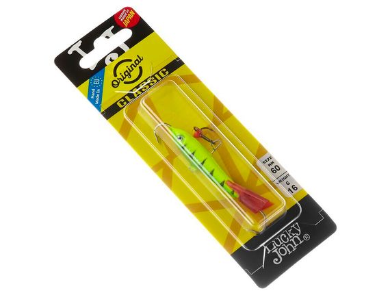 Балансир Lucky John CLASSIC 6 с тр. 60мм/36RT блистер