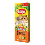 Палочки для мелких грызунов Happy Jungle J210 мёд и фрукты 3 шт. 90 г