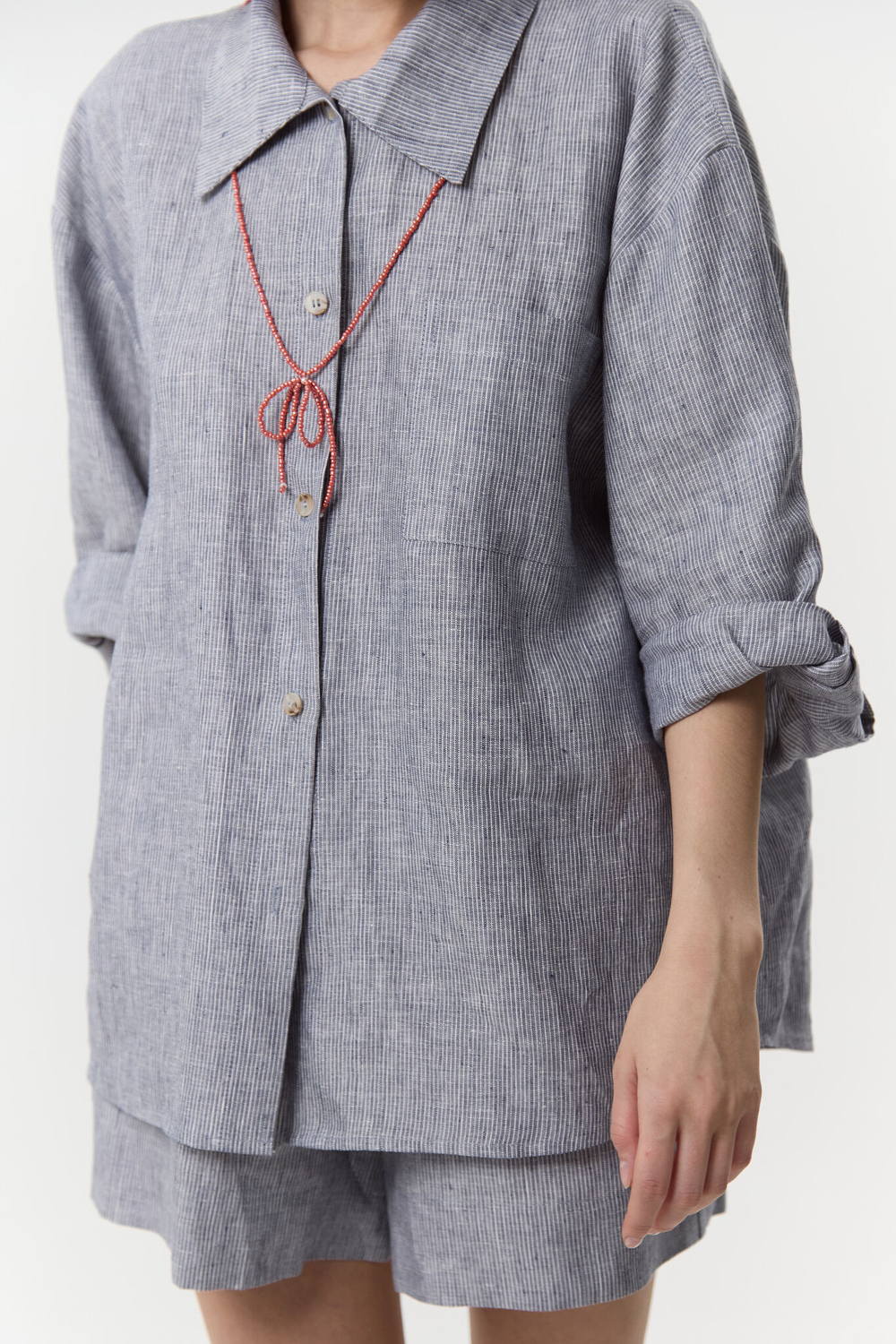 Рубашка изо льна