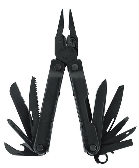 Мультитул-инструмент Leatherman Мод. Rebar Black (17 инструментов)(10,2см)(190г.)(чехол: нейлон MOLLE-BLACK)